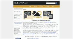 Desktop Screenshot of nextronusa.com